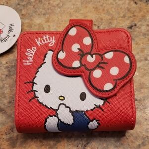 Hello Kitty Red and White Kids Wallet